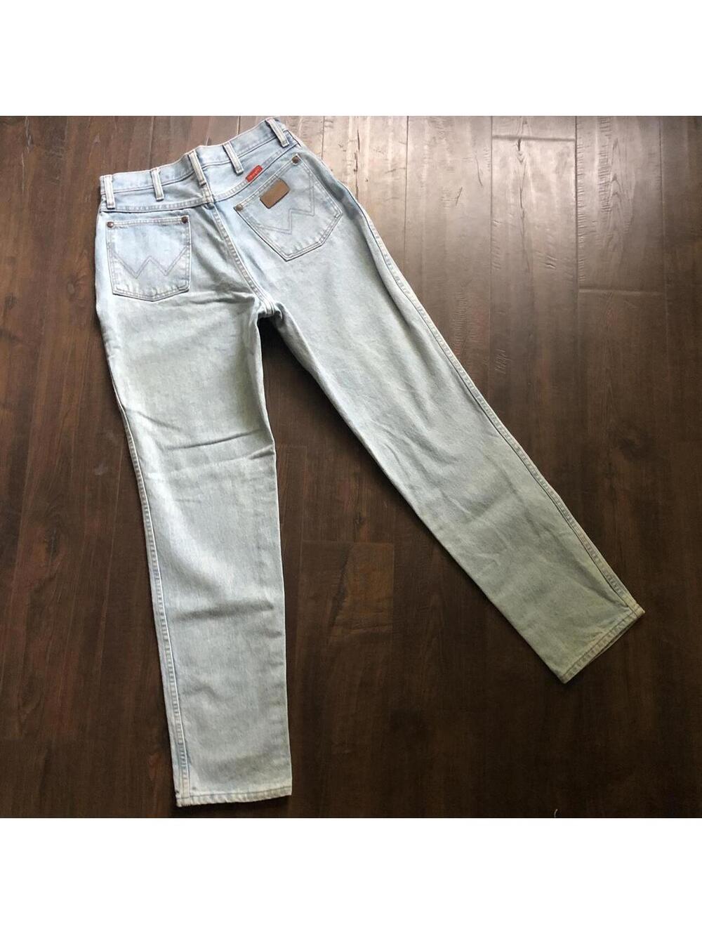 VTG 90s Western Wrangler Jeans 29x31 Womens Rodeo Cowgirl Hippie Boho Cowboy USA - Picture 4 of 6